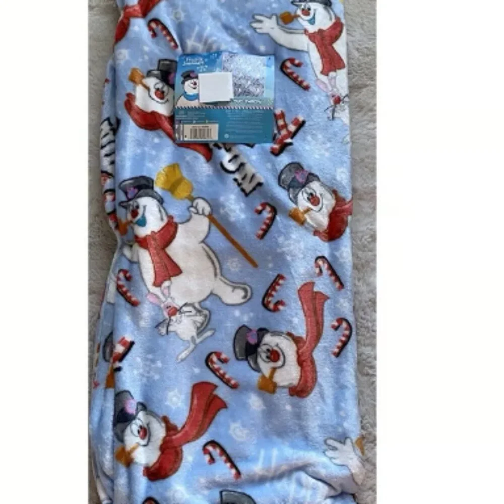 frosty the snowman blanket